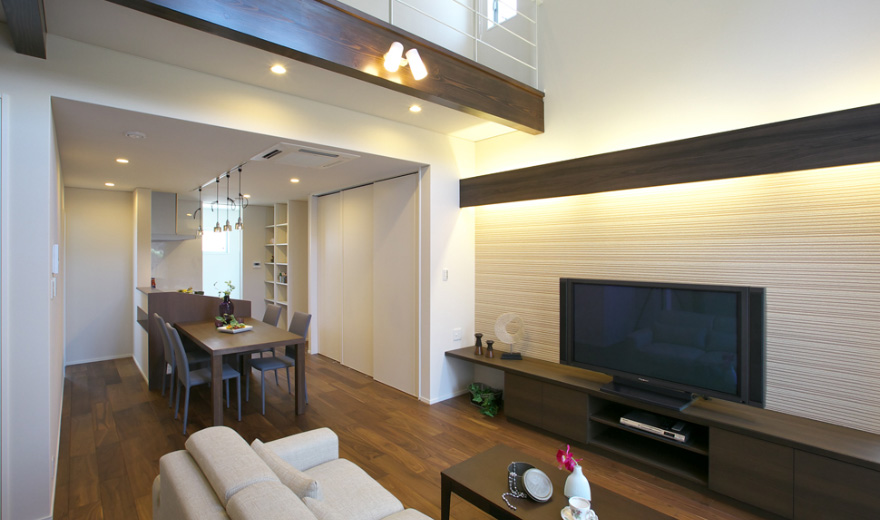 北安江展示場 内観