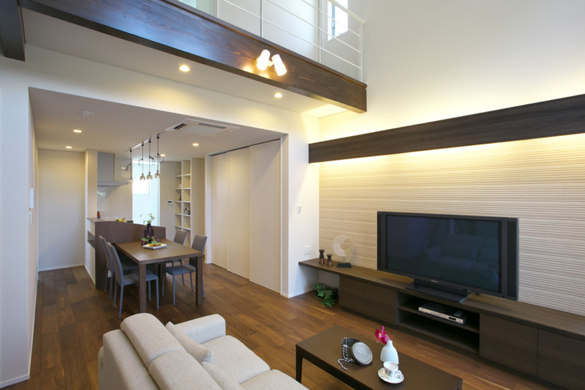 北安江展示場 内観