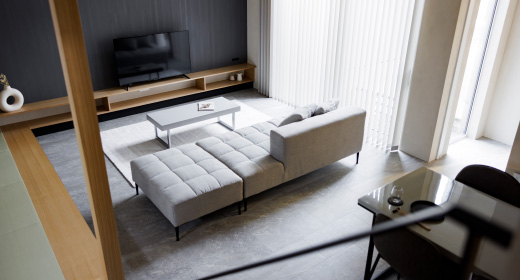 新松村展示場 内観