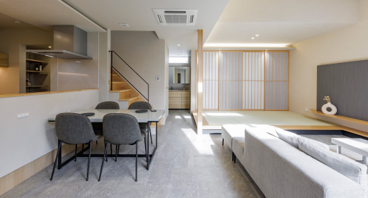 新松村展示場 リビング