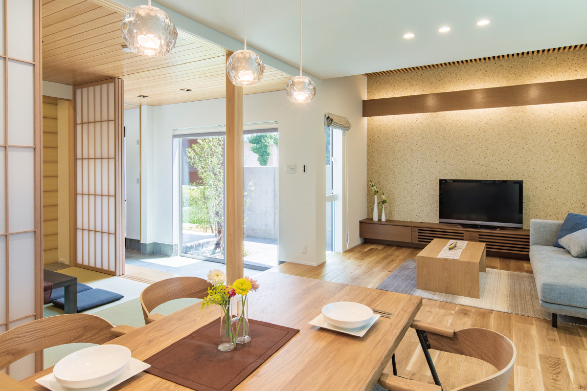 金沢額新保展示場 内観