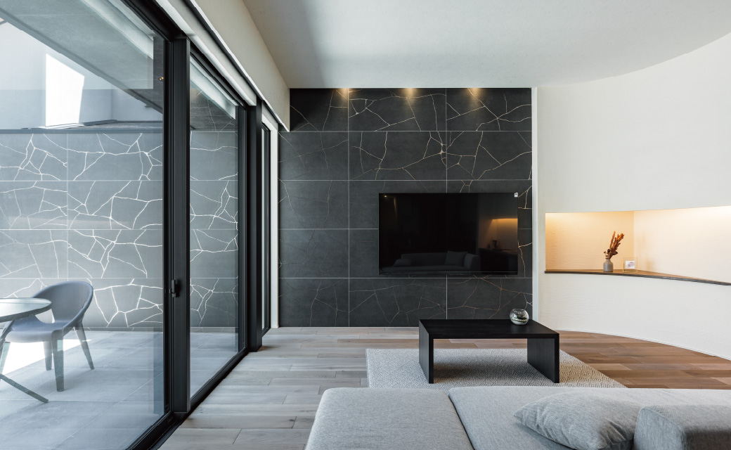 押野内見会 リビング