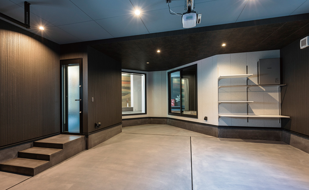 押野内見会 ガレージ