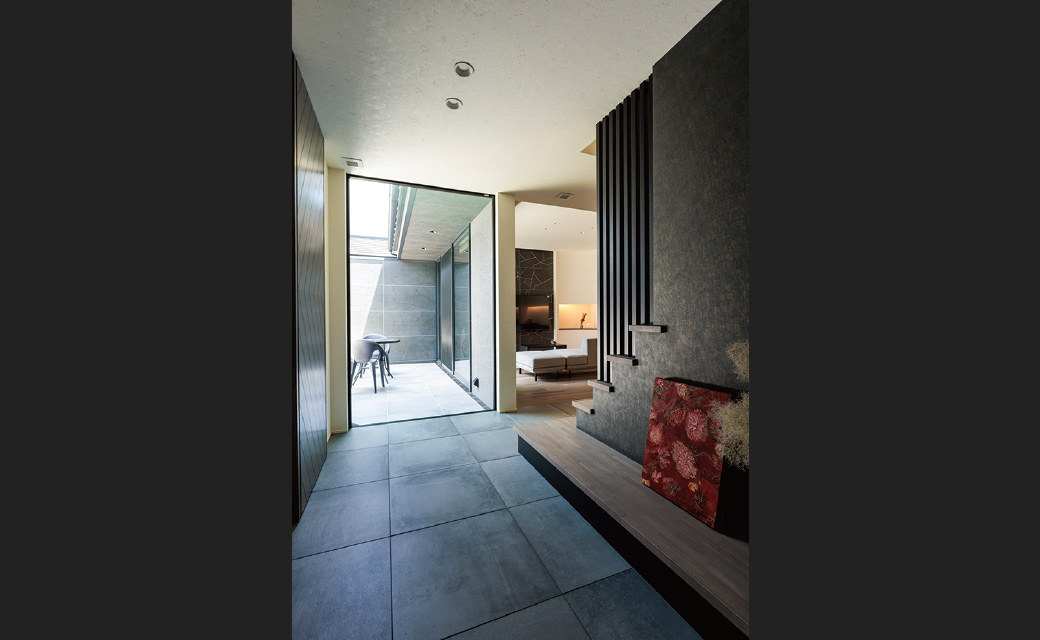 押野内見会 廊下