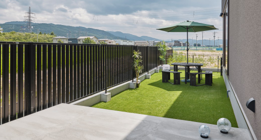 プラスワン柴木展示場 テラス