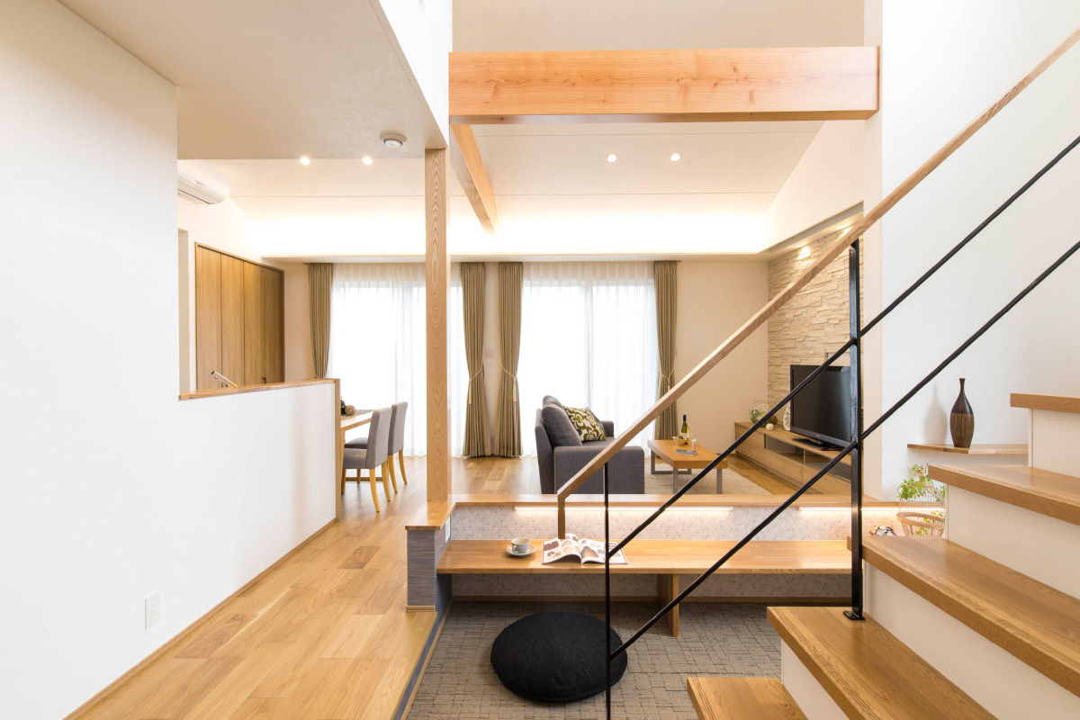 野々市新庄展示場 内観