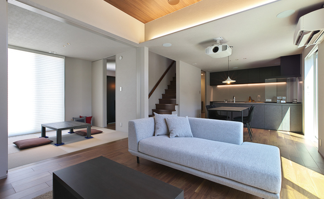 鶴来桑島内見会 リビング